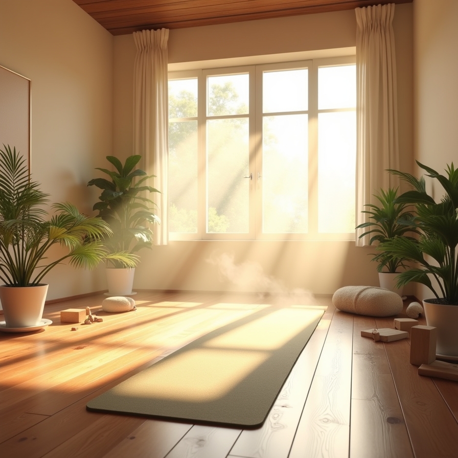 Yoga class at Stylorica